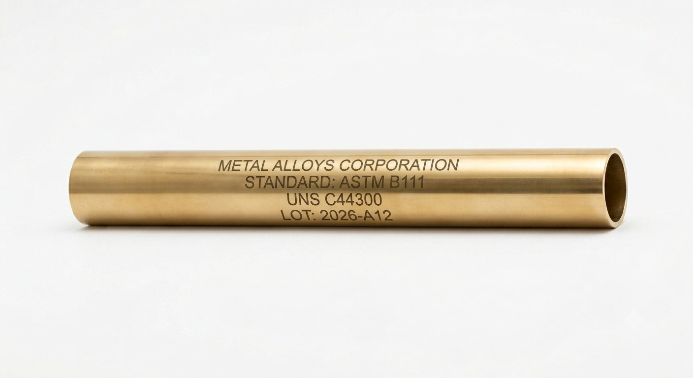 Premium Admiralty Brass Tubes C44300 Manufacturer & Supplier